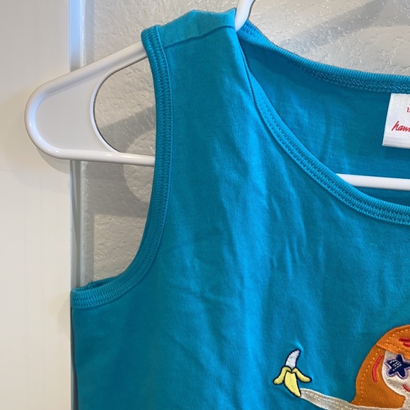 EUC Girls Size 150 US 12 Hanna Anderson Mermaid Tank Top Sleeveless Shirt - Picture 4 of 6